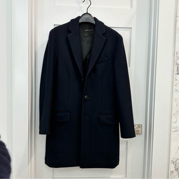 Banana Republic blue overcoat - Picture 1 of 6